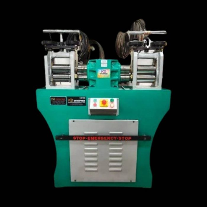 Double Head Jewellery Rolling Machine