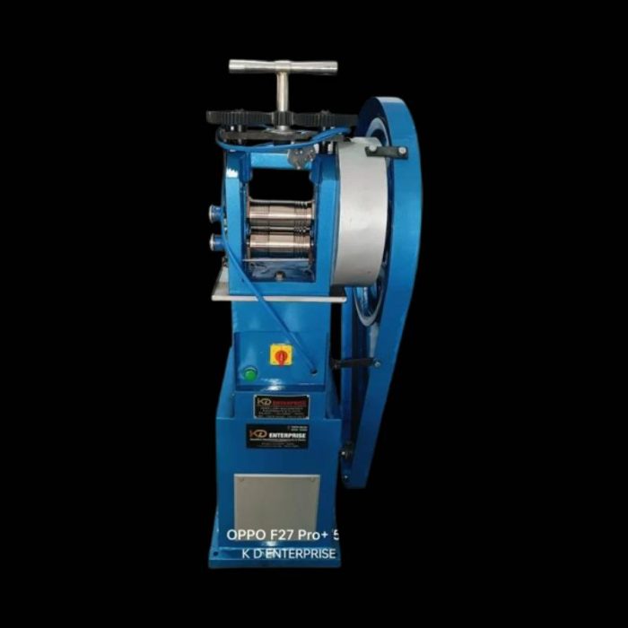 KD Jewellery rolling machine